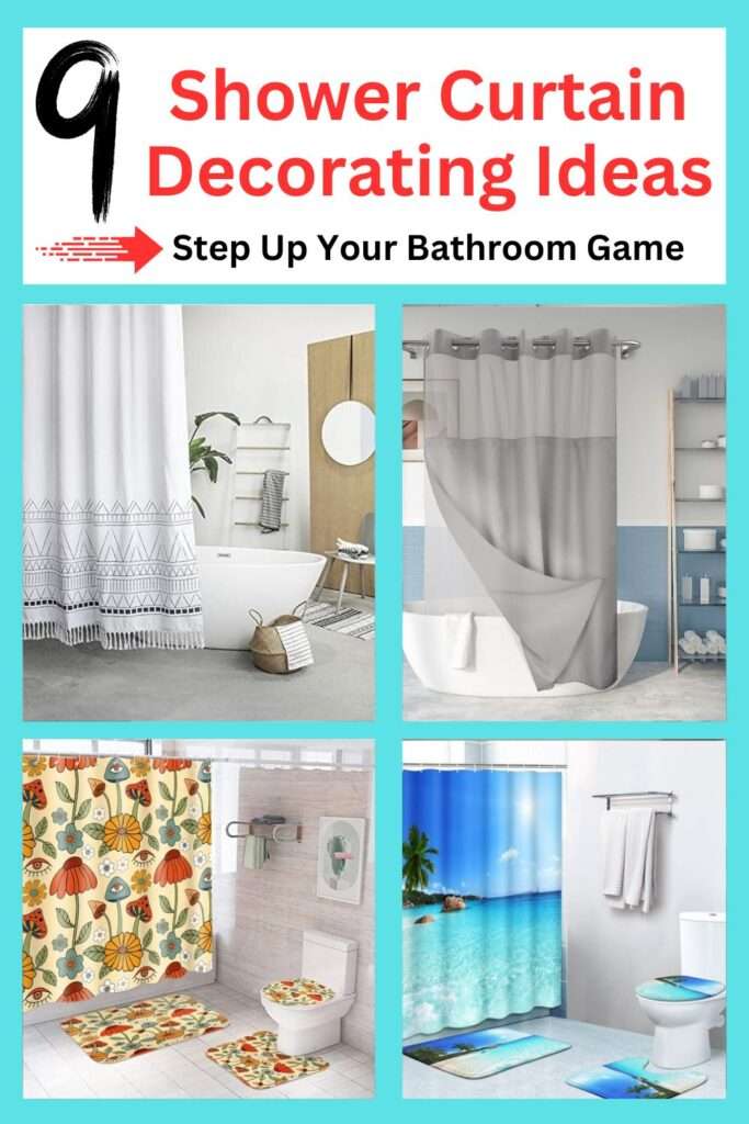 shower curtain decorating ideas