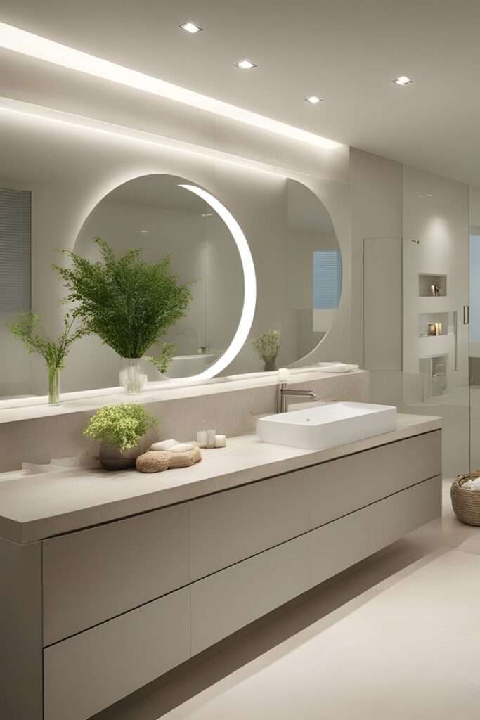 Transform Your Space: 10 Nature-Inspired Bathroom Ideas for Ultimate Relaxation! 5 Sunlit Retreat Maximizing Natural Light