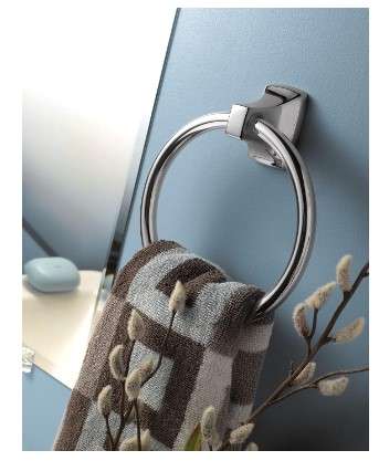 Alternative Towel Rack Ideas for Small Bathrooms 7 Towel rings