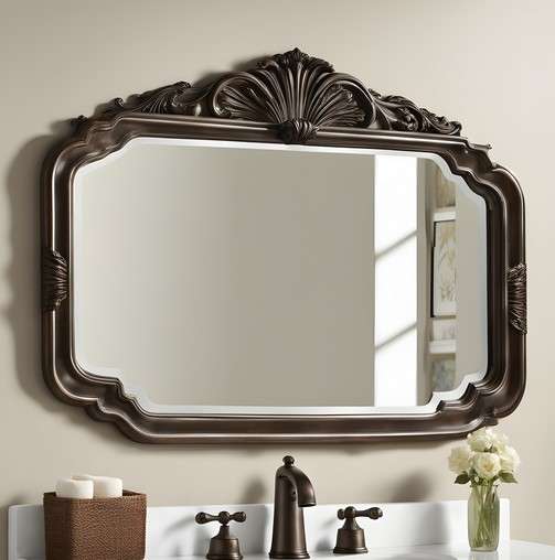 10 Bathroom Mirror Ideas for Every Style 1 Vintage Inspired Bathroom Mirrors