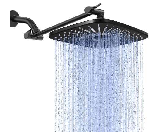 Adjustable Flow Rainfall Shower Heads