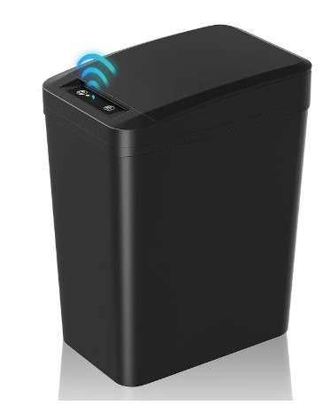 Bathroom Trash Can with Lid 2.2 Gallon Automatic Touchless Garbage Can