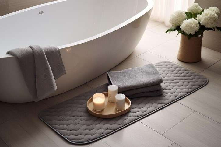 Prevent Mold on Bathroom Rugs with These 4 Easy Steps 2 The Best Materials for Mold-Resistant Bathroom Rugs