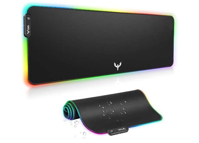 The Best Gaming Mouse Pads for an Aesthetic Setup 8 Blade Hawks Extra Large RGB Gaming Mouse Pad