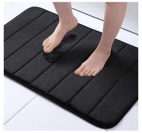 Modern Bathroom Rugs Ideas for a Stylish and Functional Bathroom 13 Buganda Memory Foam Bath Mat Rug