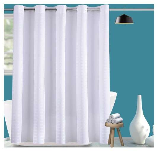 Polyester Shower Curtains: The Best Options for Your Bathroom 9 Conbo Mio Hotel Style Shower Curtain for Bathroom