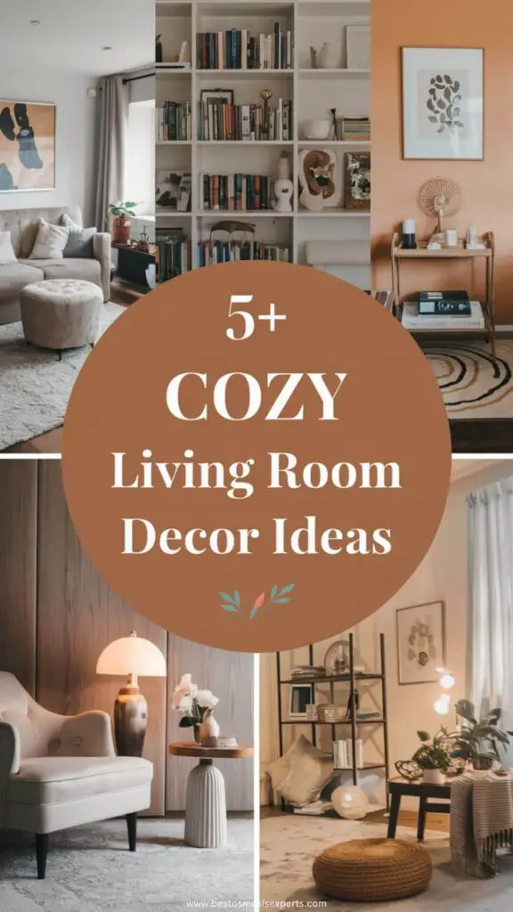 5 Cozy Living Room Décor Ideas That Will Make Your Space Feel Warm and inviting 6 Cozy Living Room Decor Ideas