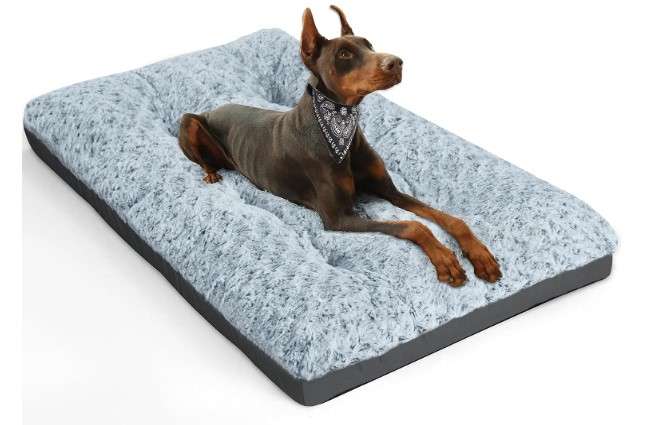 Deluxe Washable Dog Bed for Large Dogs