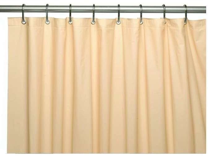 6 Best Vinyl Shower Curtain Ideas for Your Bathroom 5 Elegant Heavy Duty Vinyl Shower Curtain