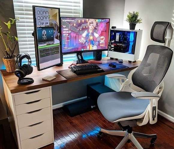 Ergonomic setup