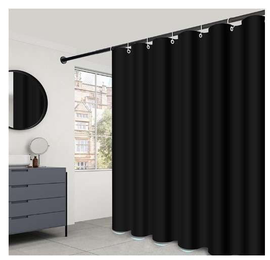 Fabric Shower Curtain Liner, Waterproof Hotel Quality