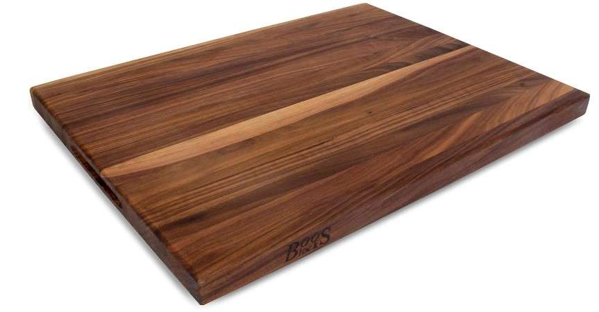 John Boos Walnut Wood Cutting Board for Kitchen Prep
