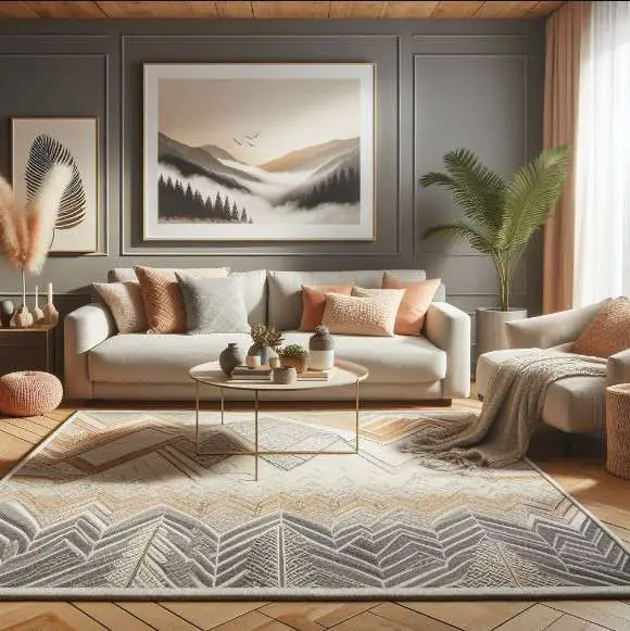 10 Neutral Living Room Ideas That Will Make Your Space Feel Chic and Cozy 6 Layer Rugs