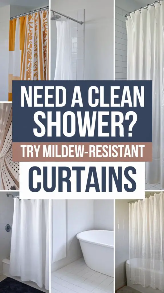 Mildew-Resistant Shower Curtains: The Best Options for a Mold-Free Bathroom 11 Mildew-Resistant Shower Curtains