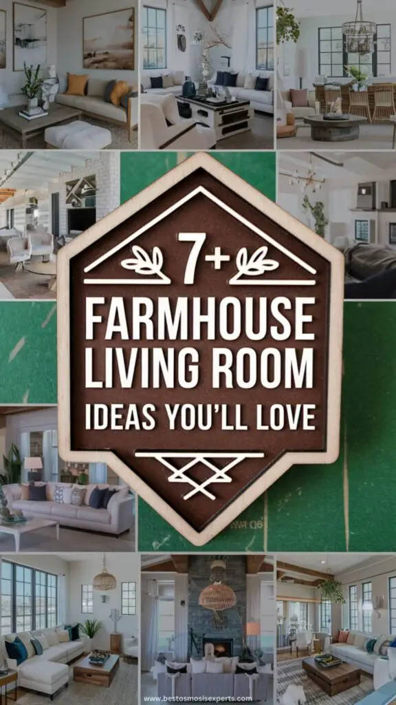 Modern Farmhouse Living Room Decor Ideas 