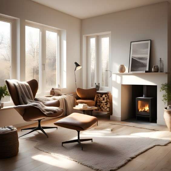 Top 10 Scandinavian Living Room Ideas and Design Tips 2 Natural Materials