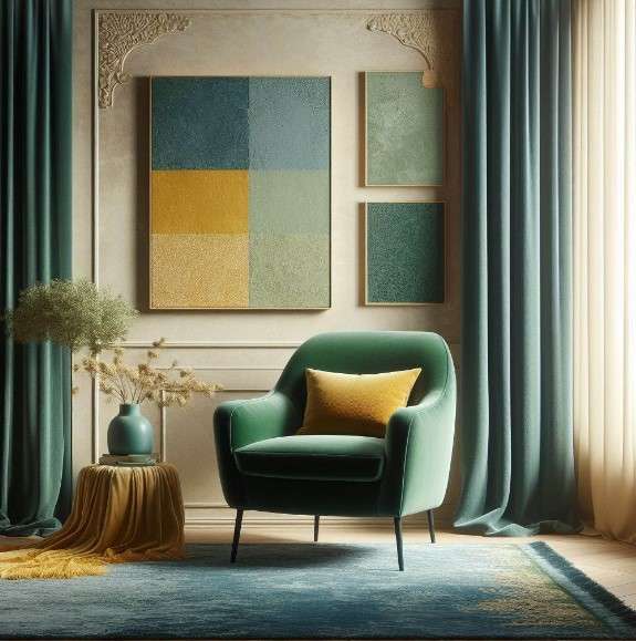 10 Modern Living Room Décor Ideas to Inspire Your Next Makeover 7 Pop of Color