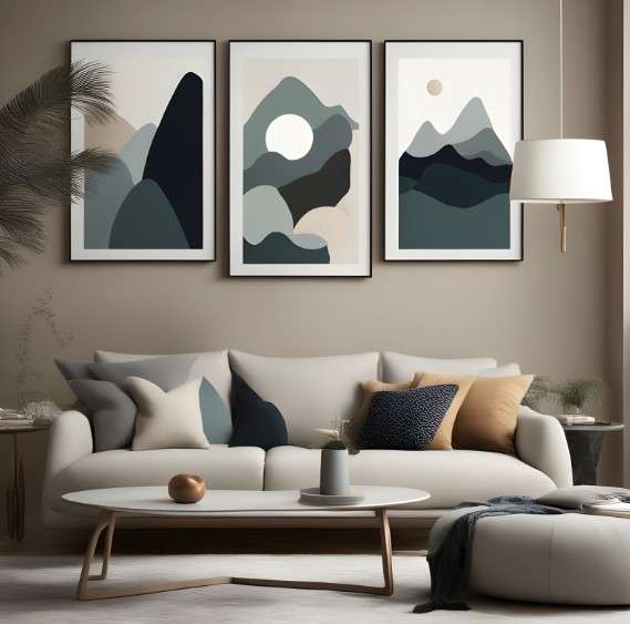 Top 10 Scandinavian Living Room Ideas and Design Tips 8 Scandinavian Art