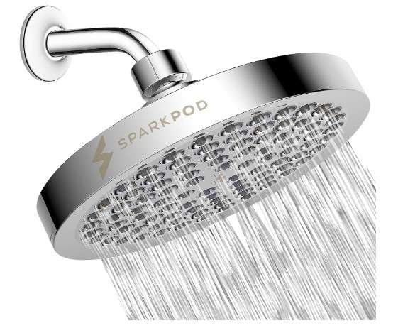 SparkPod Shower Head High Pressure Rain