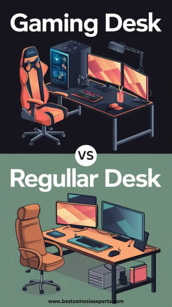The Difference Between a Gaming Desk and a Regular Desk 3 The Difference Between a Gaming Desk and a Regular Desk