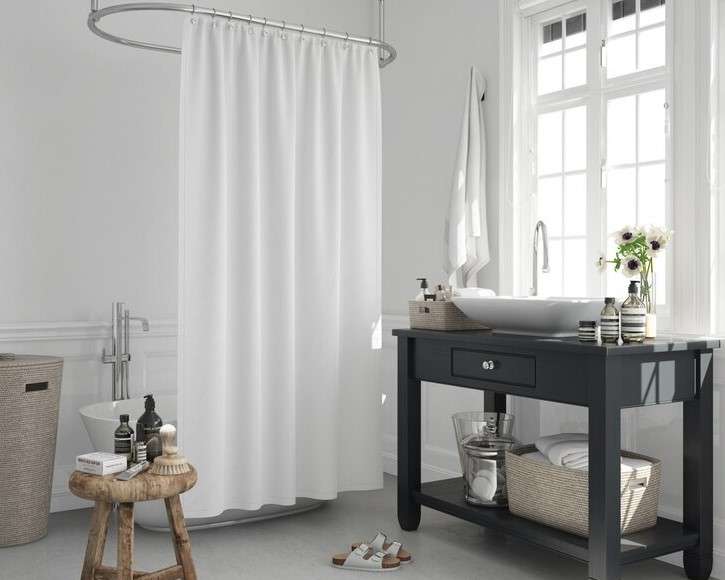 How to Choose the Right Shower Curtain 1 Types of Shower Curtains