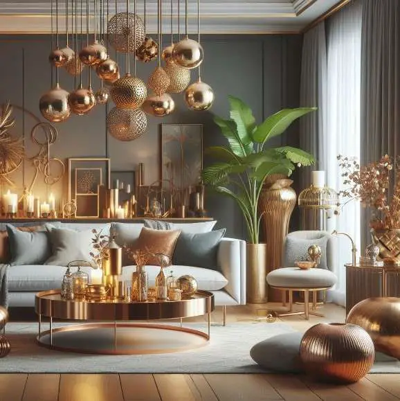 10 Neutral Living Room Ideas That Will Make Your Space Feel Chic and Cozy 4 Use Metallic Accents