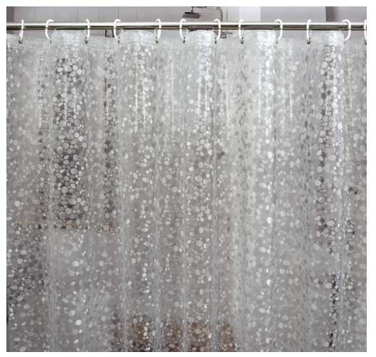 Waterproof Shower Curtain Liner 8G EVA Thick with Heavy Duty 3 Bottom Magnets