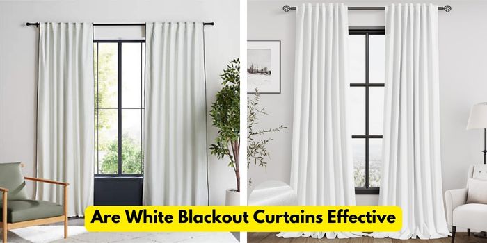 Are White Blackout Curtains Effective