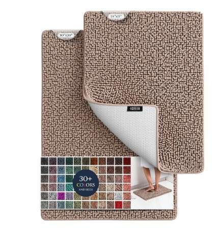 Bathroom Rugs with Rubber Backing: Why is a Must Have 9 BELADOR Bathroom Rugs Sets 2 Piece- Plush Bath Mat