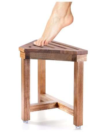 Boulphia Shower Stool for Shaving Legs 13.3 in
