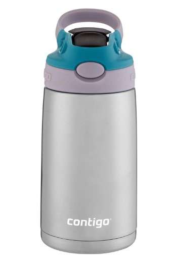 The Best Kids Stainless Steel Water Bottles: A Buyers Guide 7 Contigo Autospout Straw Gizmo Flip Water Bottle