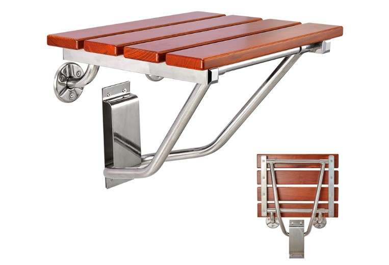 Folding Teak Shower Bench Ideas: The Ultimate Guide 7 Folding Shower Seat and Bench Wall Mounted