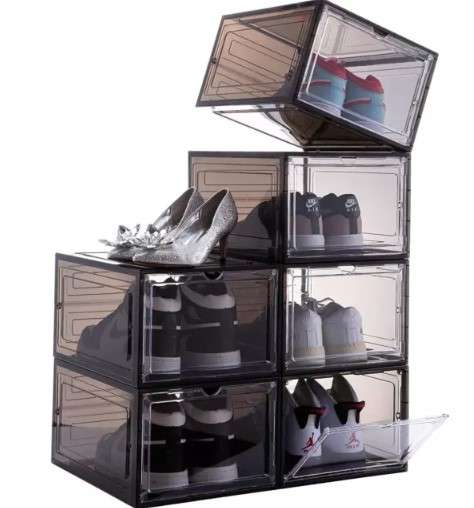 Closet Organizers for Shoes: Which One is Right for You? 3 Kuject Larger Shoe Storage Boxes Organizers for Closet 12 Pack