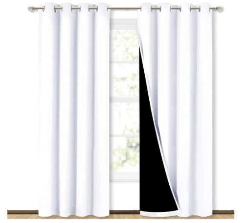 NICETOWN 100 Blackout Window Curtain Panels