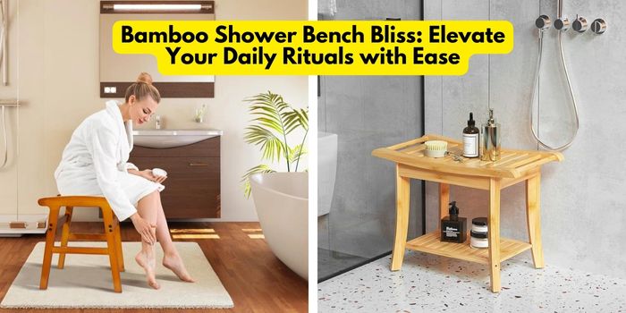 bamboo shower bench ideas