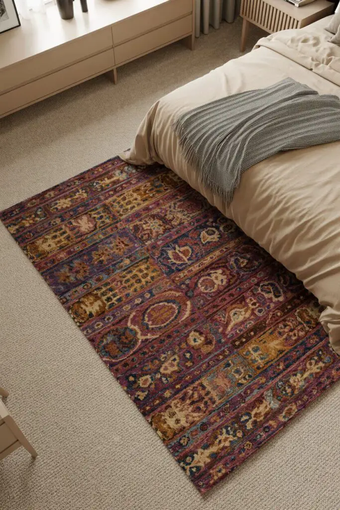 10 Home Bedroom Refresh Ideas That’ll Totally Revive Your Space (Without Going Broke) 7 Add a Rug (Even If You Already Have Carpet)