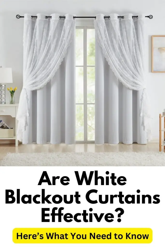 Are White Blackout Curtains Effective? | A Comprehensive Guide 3 Are White Blackout Curtains Effective