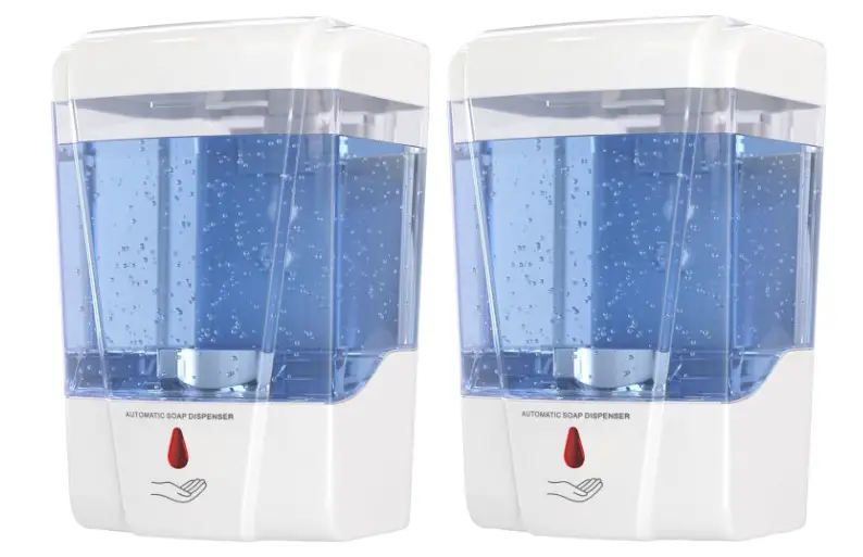Wall Mounted Soap Dispenser Bathroom Ideas: The Ultimate Guide 7 Automatic Wall Mounted Soap Dispenser for Bathroom (2-Pack White)