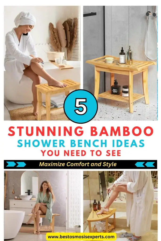 6 Bamboo Shower Bench Ideas for Your Bathroom 13 Bamboo Shower Bench Ideas for Your Bathroom
