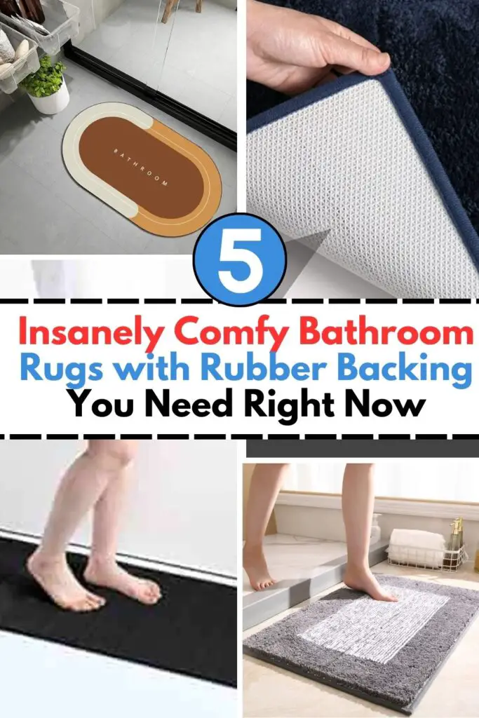 Bathroom Rugs with Rubber Backing: Why is a Must Have 11 Bathroom Rugs with Rubber Backing