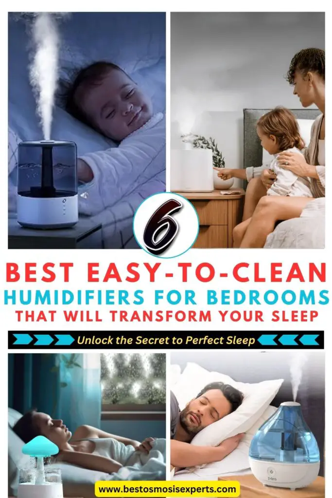 Best Easy-to-Clean Humidifiers for Bedrooms