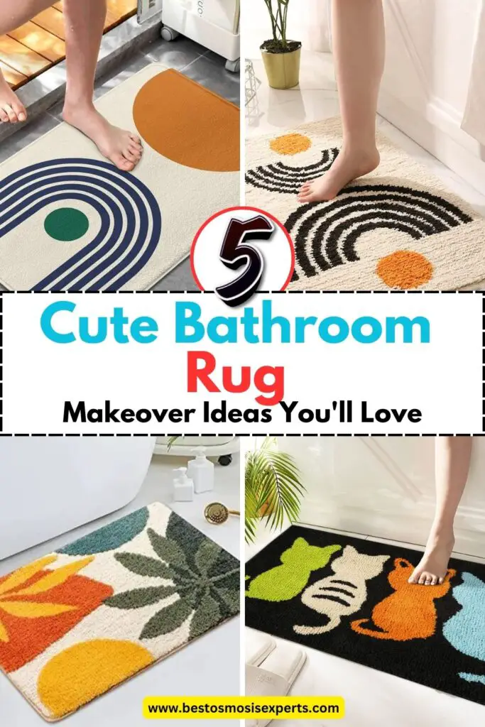 cute bathroom rugs