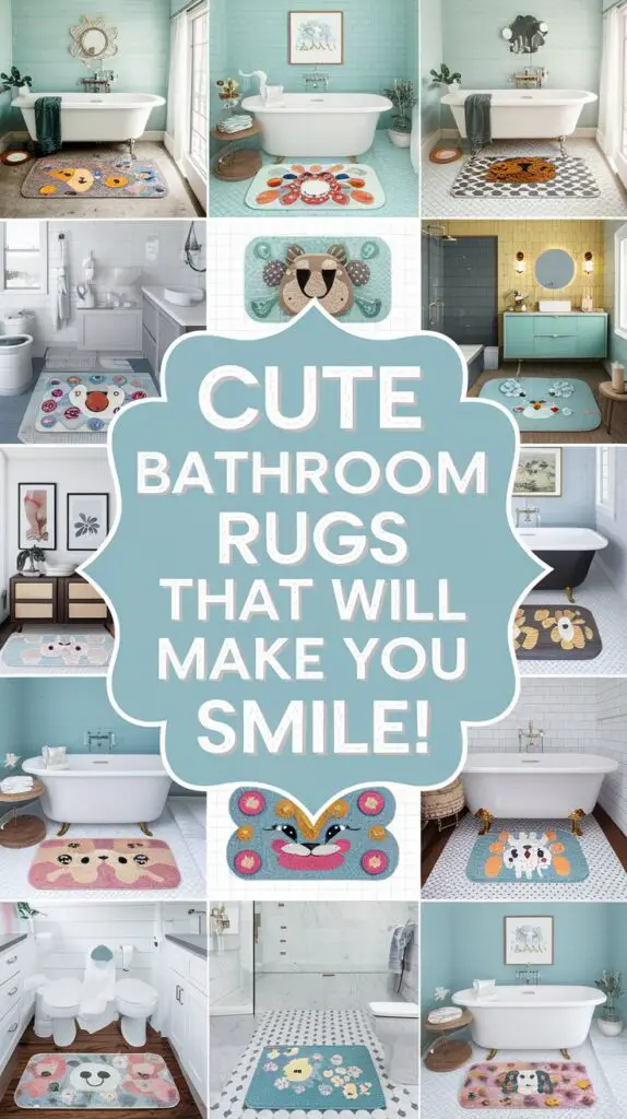 Cute Bathroom Rugs: The Best Rugs for a Stylish and Functional Bathroom 11 Cute Bathroom Rugs