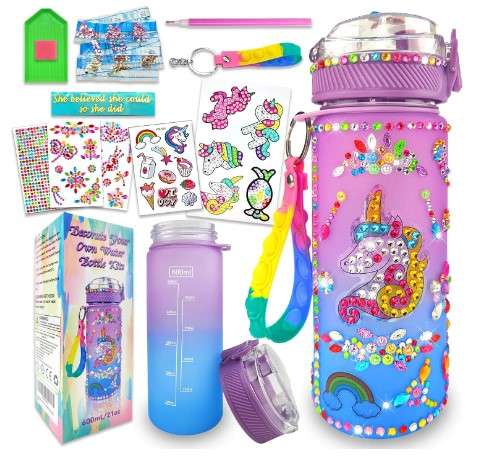 The Best Water Bottle Decorations Ideas for 2024 3 EDsportshouse Decorate Your Own Water Bottle Kits for Girls Age 4-6-8-10