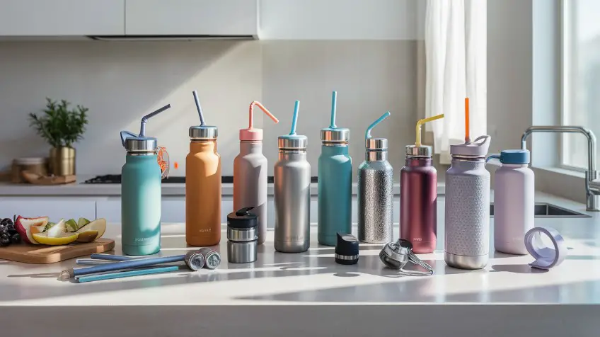 Insulated Water Bottles With Straws