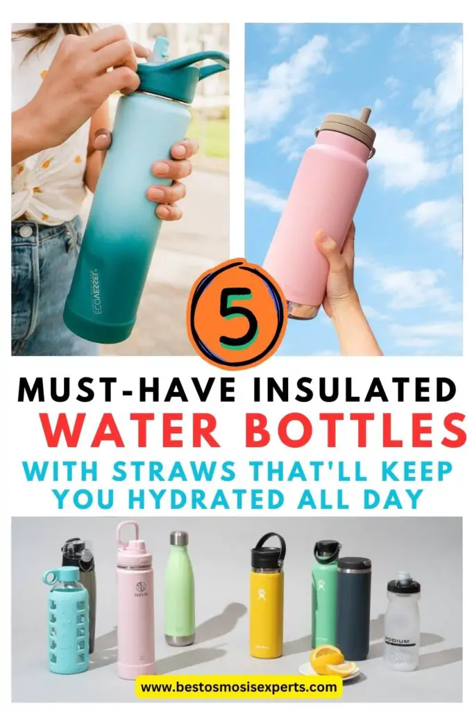 Insulated Water Bottles With Straws