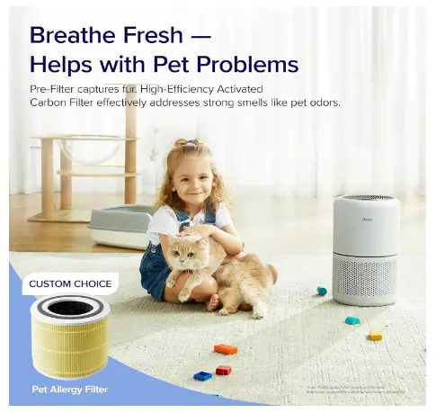 10 Best Air Purifiers Every Pet Owner Needs for a Cleaner Home 1 LEVOIT Air Purifier for Home Allergies Pets Hair in Bedroom