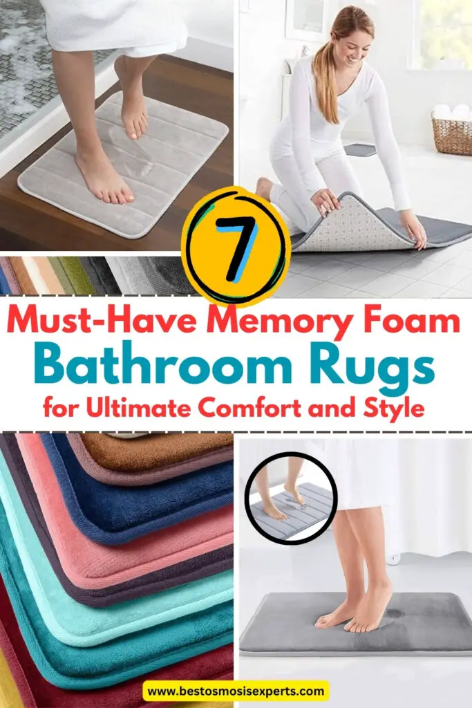Transform Your Bathroom: 7 Memory Foam Rugs That Add Luxury and Style 15 Memory Foam Bathroom Rugs