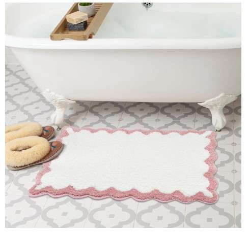 Cute Bathroom Rugs: The Best Rugs for a Stylish and Functional Bathroom 7 ORTIGIA Bath Mats Ultra Soft Absorbent Non Slip Bathroom Rugs