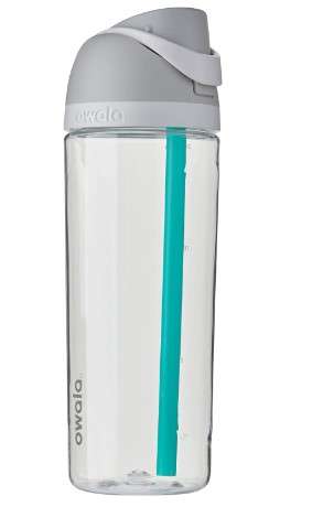Clear Water Bottle Aesthetic: The Ultimate Guide 3 Owala FreeSip Clear Tritan Plastic Water Bottle with Straw